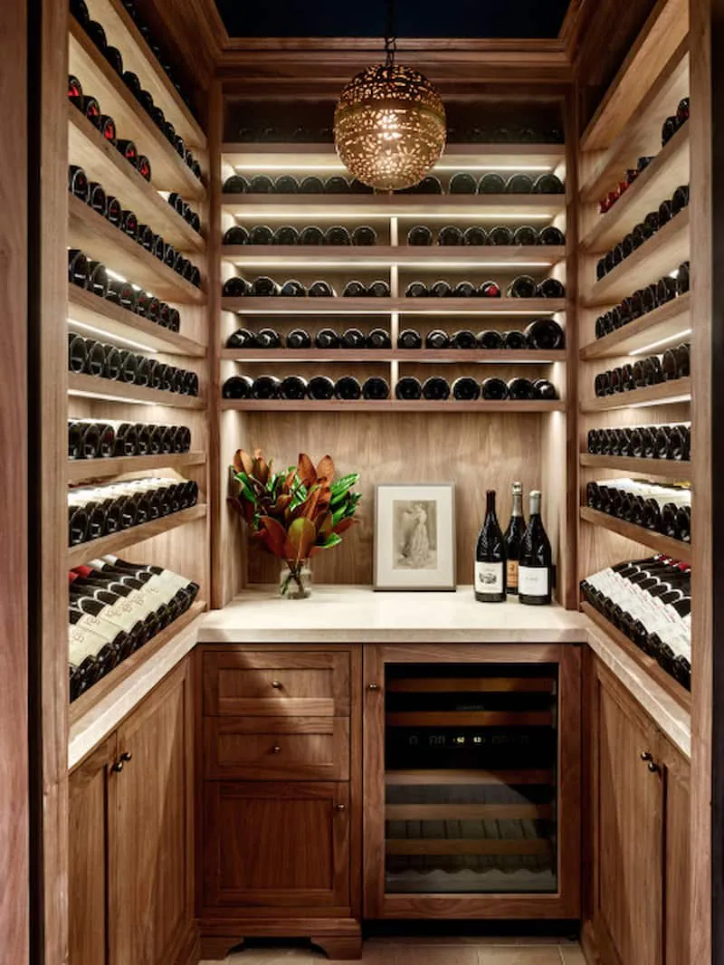 Cava integrada en espacio