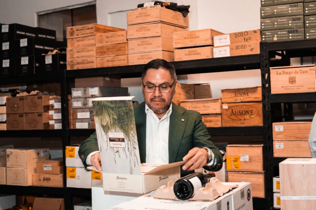 Servicio de sommelier en Climats en CDMX - cata de vinos a domicilio con Sommelier