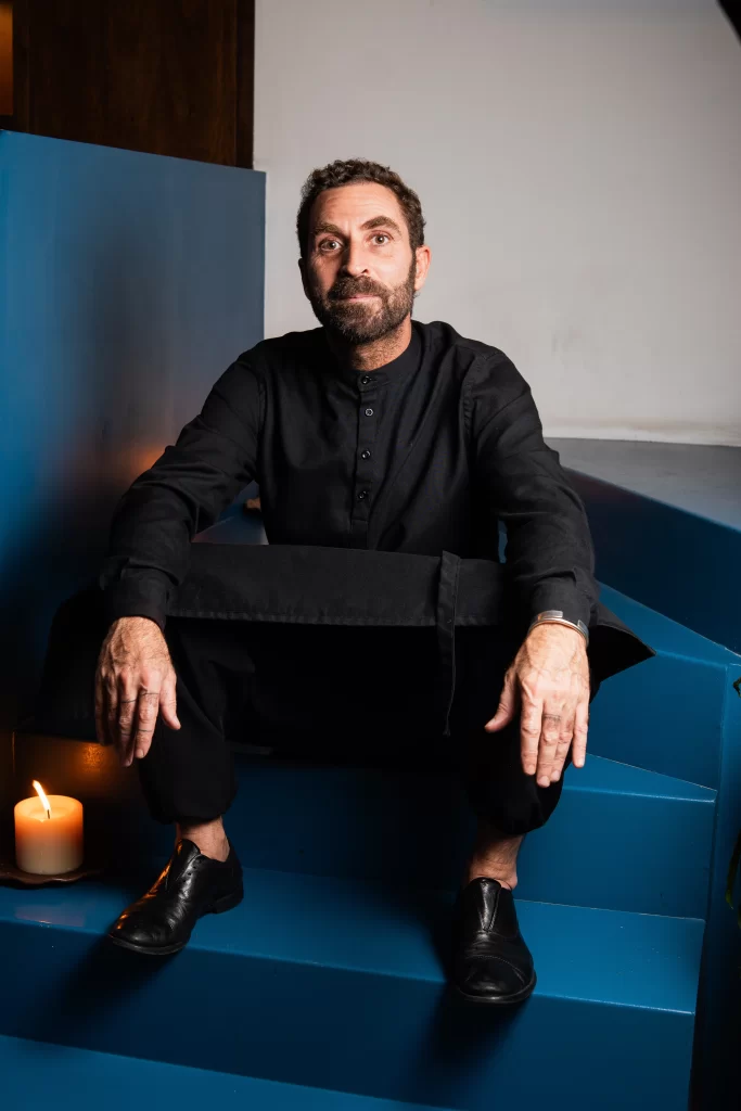 Chef Mattia Bellucci en La Table de Climats - Cena Maridaje con vinos de Aldo Conterno