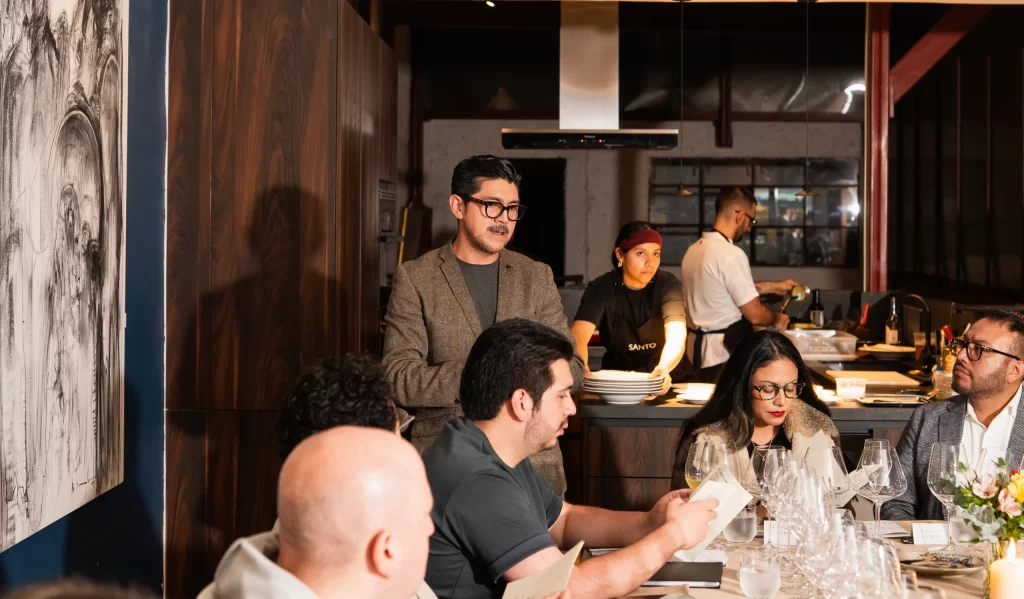 La Table de Climats - cocina abierta
