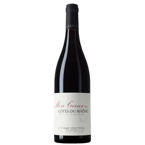 Mon Coeur -Vino tinto del Valle del Rodano de J.L Chave Sélection. Disponible en méxico Con Climats